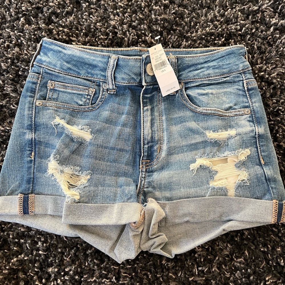 American Eagle Distressed Jean Shorts - Never Worn, Tags On